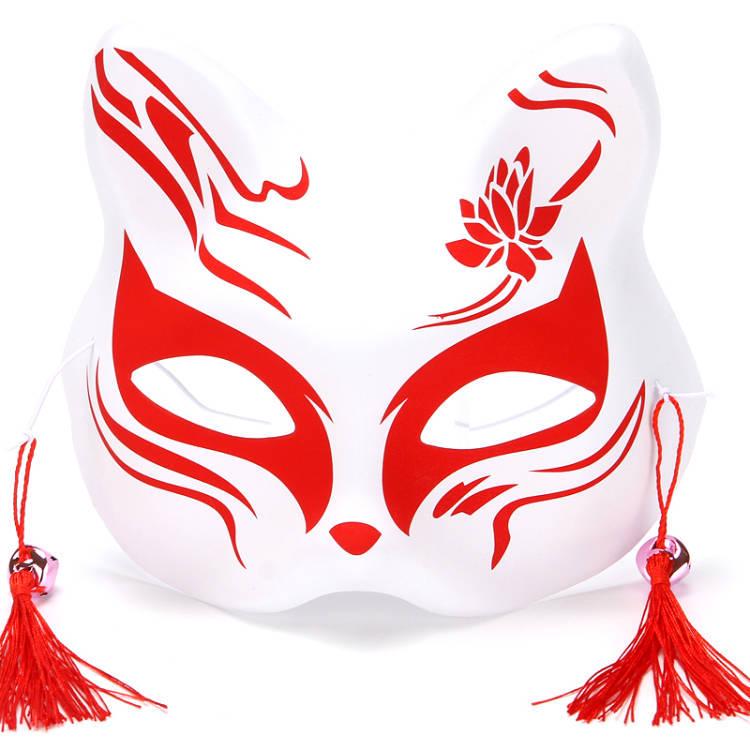 Children's Cute Fox Mask: Half-Cat Face Cosplay Costume for Fun and Safe Performances