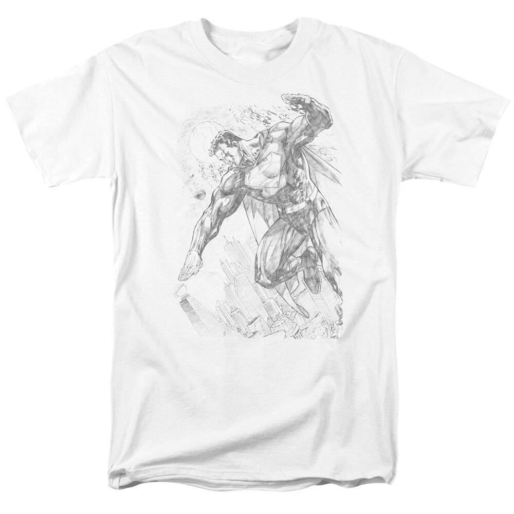 Superman  Pencil City To Space  T-Shirt - to 5X 3XL