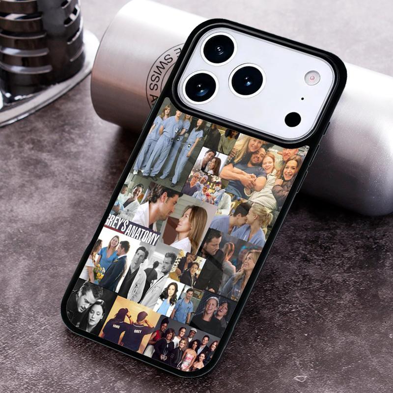 Greys Anatomy TV Show Meredith Phone Case for iPhone 17 16 15 Pro Max Air 14 13 12 11 Plus Shockproof Cover