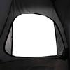 Dome Camping Tent for 4 Persons Grey and Orange Waterproof