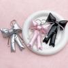 Y2K Trendy 3D Bowknot Keychain Ins Style Bow Keyring Backpack Pendant Decoration Bag Charm For Girl Birthday Gifts