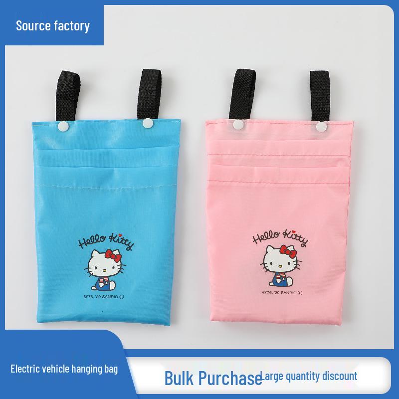 Electric Vehicle & Bike Handlebar Storage Bag with Phone Holder