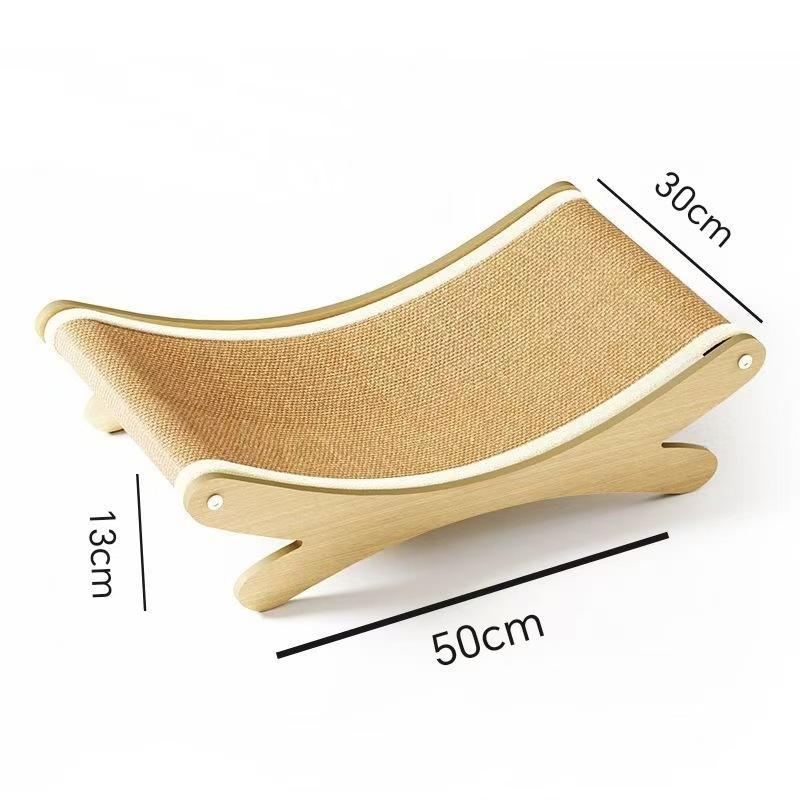 

Sisal Cat Scratcher Bed Multi-Functional Durable Cat Lounge for Indoor Cats 50*30*13