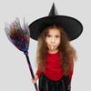 Halloween Witch Broom Dress Up Dance Party Supplies Cosplay Plastic Flying Broomstick Props For Masquerade Halloween