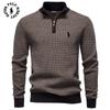 Polo Ralph Lauren 2025 Høst og Vinter Broderi Ny Herre Tykk Genser Herre Halv Glidelås Ståkrage Business Casual Genser