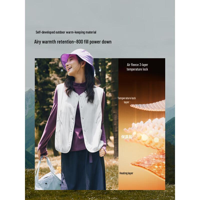 

Beneunder Women s Air-Fluff Vest CL000 XL