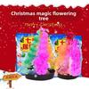 Magic Crystal Christmas Tree Science Experiment Toy For Kids Watering Snowflake Paper Tree Blooming Gift