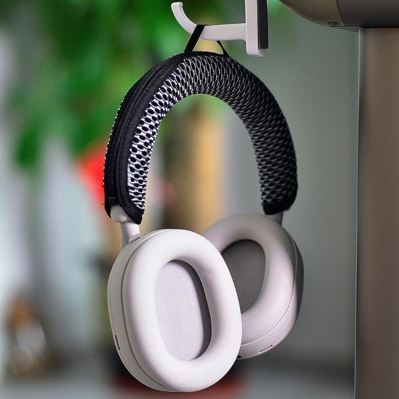 Washable Headband Cover Headband Cushion for 1000X Headphone Anti-dirt Sleeve Flexible Headbeam Cloth Cover Hook