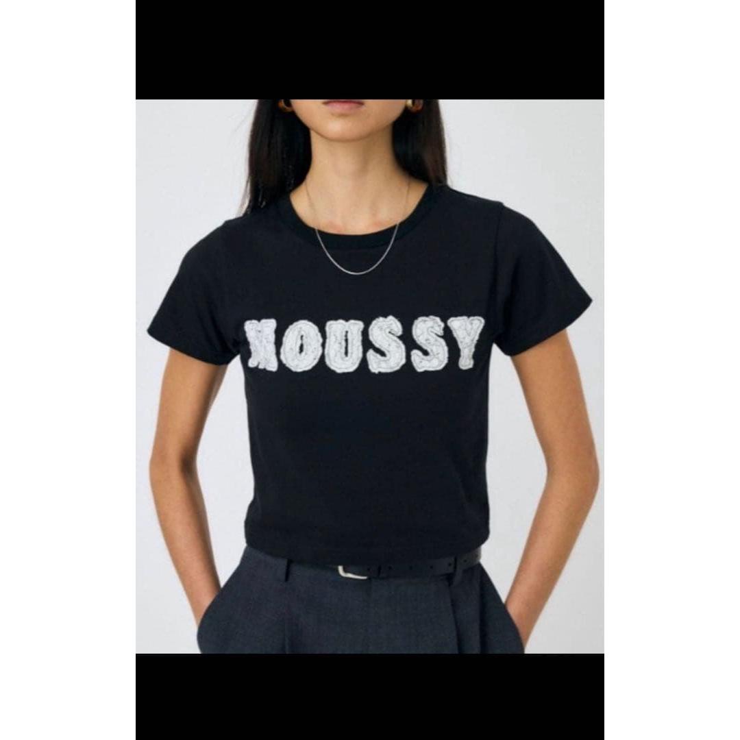 MOUSSY T-shirt black ladies