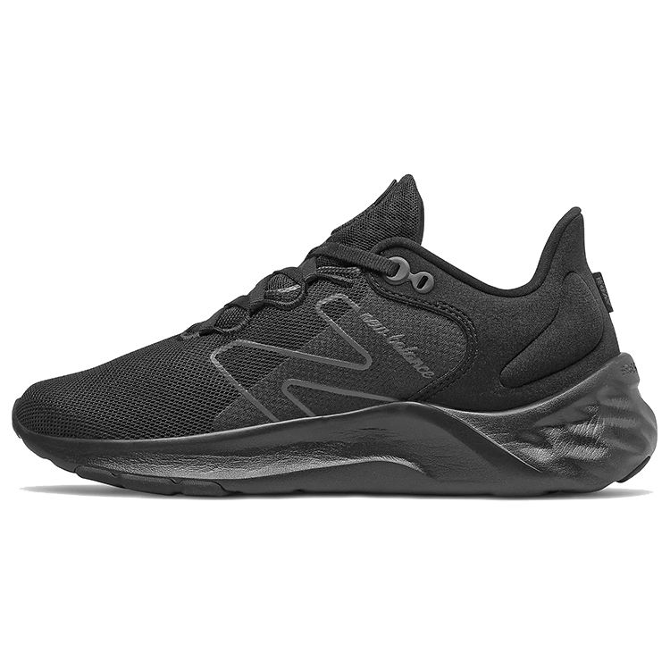 New Balance Fresh Foam Roav v2 Mesh Synthetic Black Grey WROAVSK2 Women Running Shoe 37