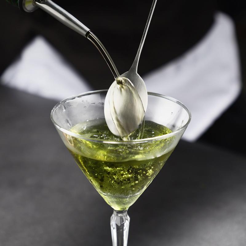 1Pc Stainless Steel Retractable Bar Spoon Bar Tools Bartender Cocktail Mixing Spoon Telescopic Extendable Long Spoon