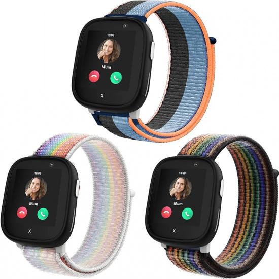 Harikiri Bands Compatible with X5/XGO3/XGO2,Nylon Replacement Straps with Smartwatch X5 Play/XGO3/XGO2