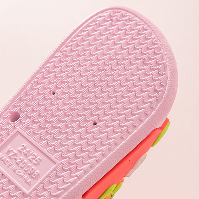 Papuci pentru copii din PVC din desene animate de vară pentru copii, papuci drăguți pentru casă, pantofi pentru familie, curcubeu, papuci pentru copii mici