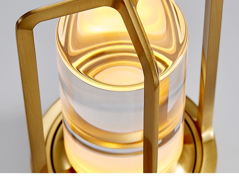 Creative LED Desk Lamp: USB Rechargeable Eye Protection Night Light, Portable Bedside Lamp and Camping Lamp