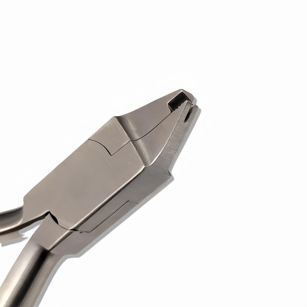 Pince de placement de crochet à sertir orthodontique dentaire, pince à sertir, Instrument de dentiste en acier inoxydable
