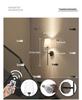 Punch-Free RGB Wall Light with Remote Control for Bedroom or Living Room