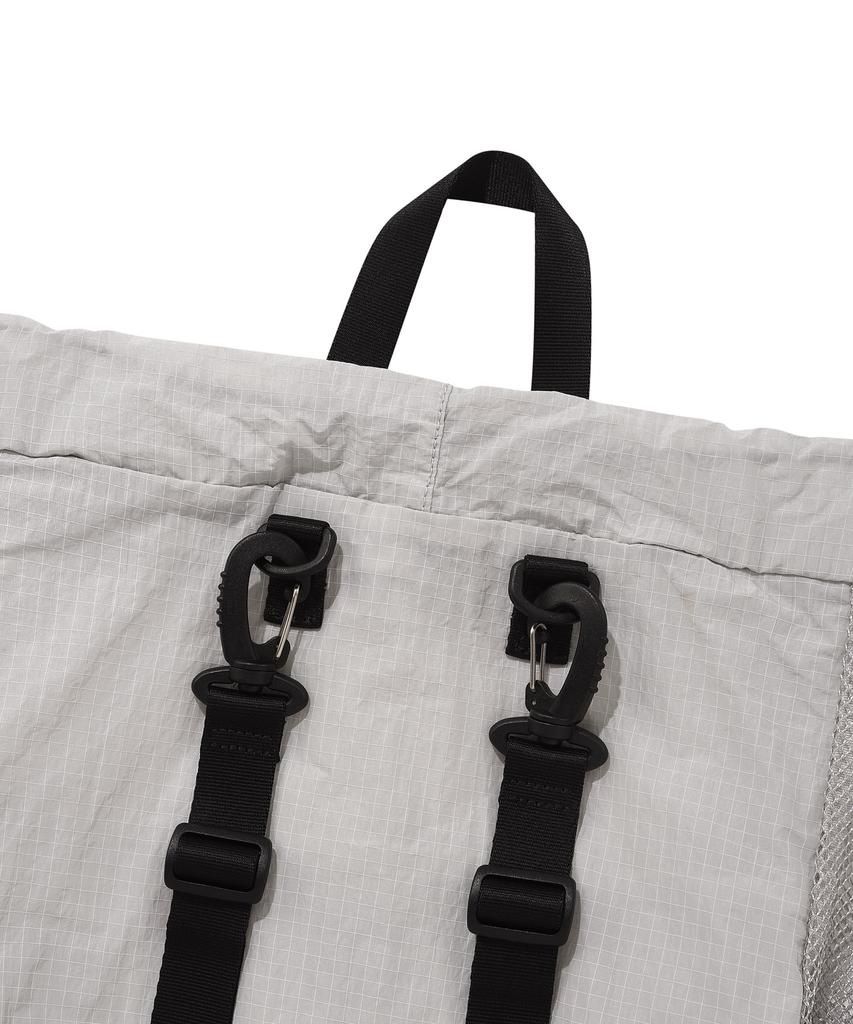 Wacky Willy String Draw Light Backpack Grey