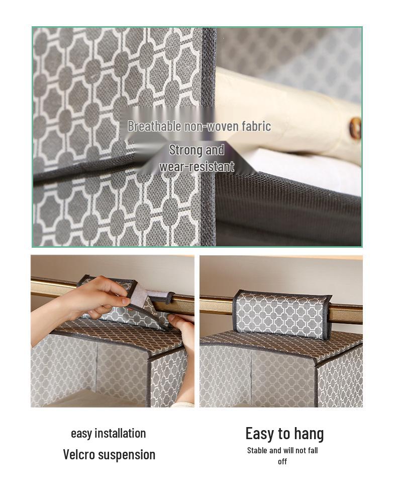 Foldable Multi-Layer Clothing & Sock Storage Hanging Bag