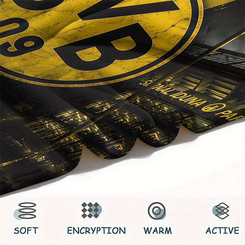 BVB 09 Flannel Blanket, High Quality Comfortable for All Seasons, Home Decor, Warmth and Comfort