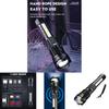Strong Led Rechargeable Flashlight With Cob Work Light For Camping And Emergency Use