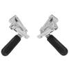 1 Pair Wheelchair Brakes Nickel Plated Metal High Sensitive Emergency Brake Wheelchair Assembly