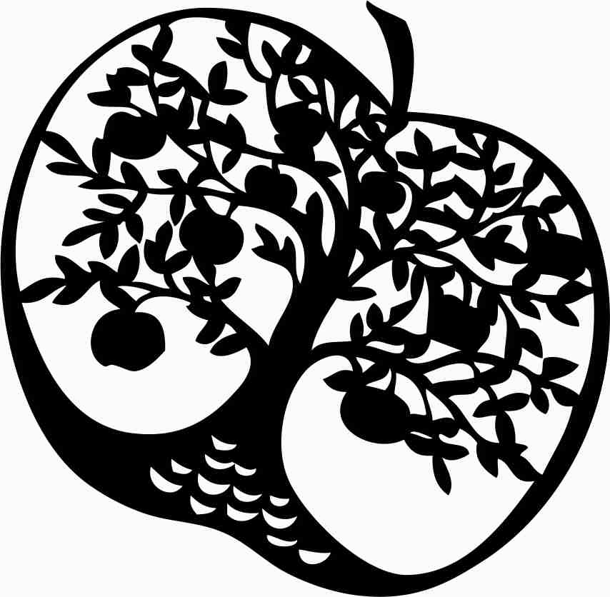 Printtoo Square Brown Wooden Rubber Stamp Tree Pattern Scrap-Booking Stamps-2 X 2