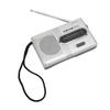 Radio de poche portable AM FM compacte fonctionnant avec 2 piles AA avec écouteur pour une utilisation à la maison et en extérieur Radio, Radio à piles, Lecteur, Piles, Prise,