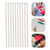 Hand Held Wooden Flagpole for Garden Display 30Pcs Durable Wood Set