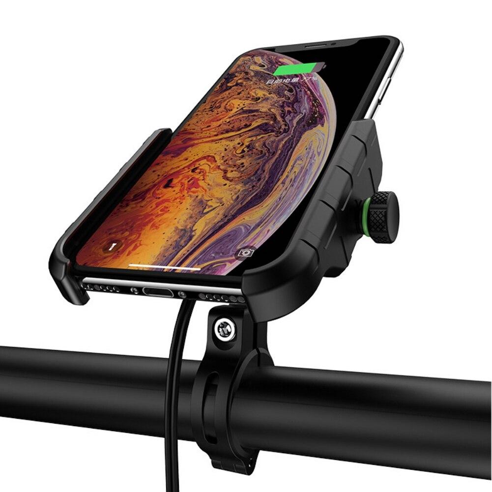 Yoke 10 Nut Cap Motorbike Mount & Strong Grip Holder for iPhone 12 (sku 58346)