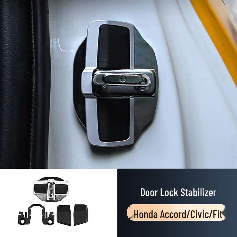 

Накладка на пряжку замка двери TRD для Honda Accord/Civic/Fit для снижения шума и украшения интерьера