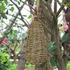 Premium Hanging Bird House Natural Fiber Finch Bird Nest Hut Outdoor Cage Shelter Hideaway Bird Nest High Quality Elegant