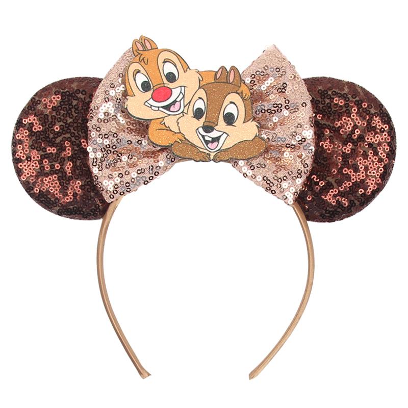 Disney Glänzendes Schloss Mausohren Stirnband Jungen Mädchen Festival Party Cosplay Haarband Frauen DIY Haarschmuck Cartoon Geschenk