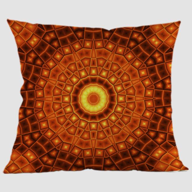 Thailand Decorative Cushion Cover Ethnic Buddism Meditation Floor Mat Bohemia Mandala Cotton Linen Throw Pillow Case Cojines