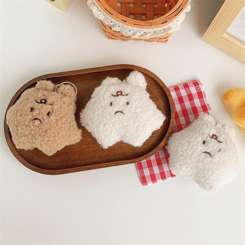 Neue Niedliche Plüschpuppen Anhänger Kleine Taschen und Bälle Ornamente Puppen Klebreisball Schlüsselanhänger Greifautomat Puppe