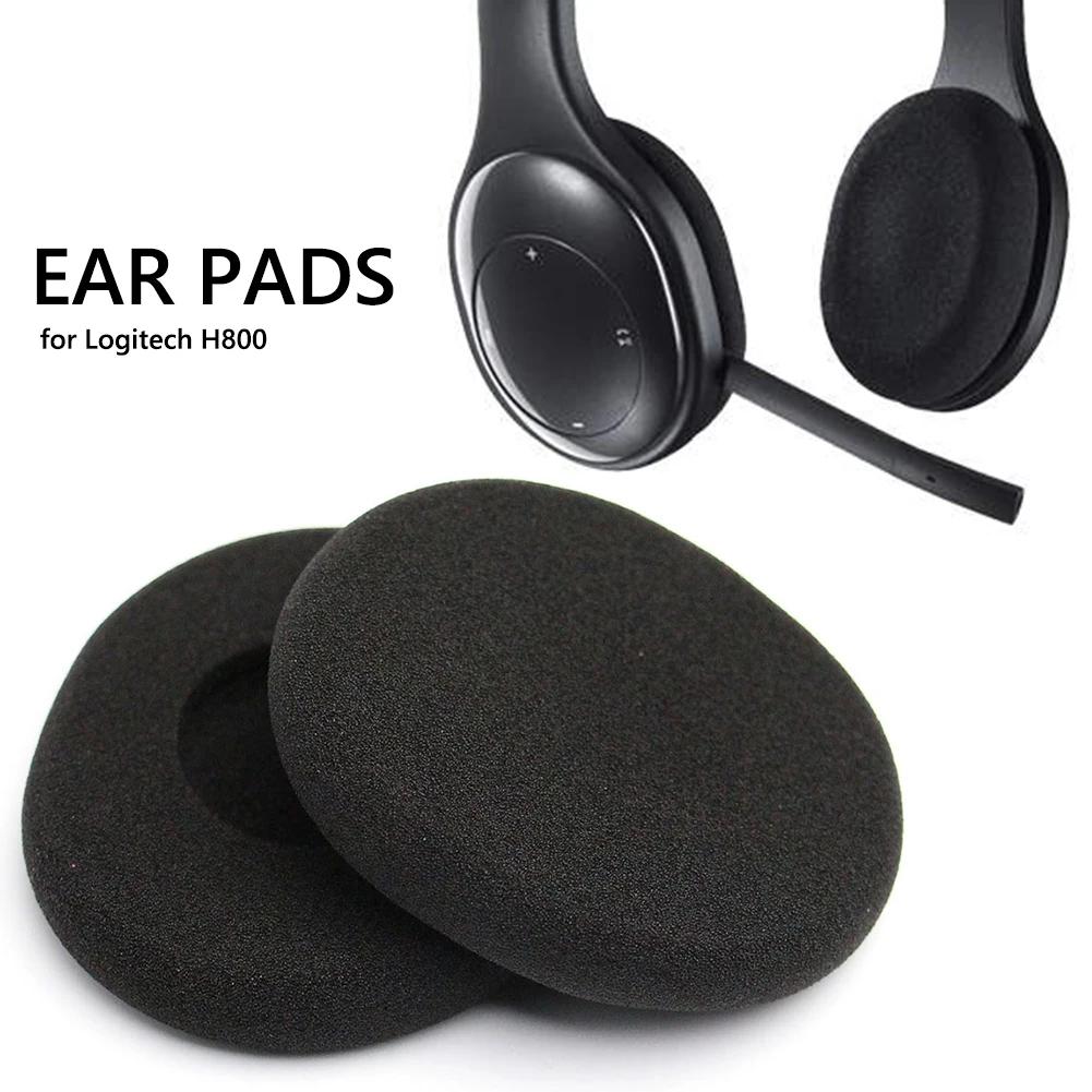 1-5 Pair Ear Pads for Logitech H800 Replacement Headphone Foam Ear Cushion Ear Covers for LOGITECH H800 Wireless Headset Earpad