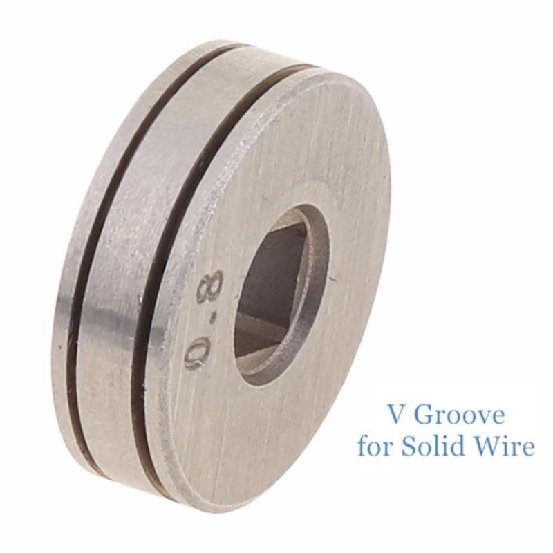 Groove   Welding Machine Wire Feed Roller Welder Wire Feed Drive Roller 0.6-0.8mm 0.9-1.0mm