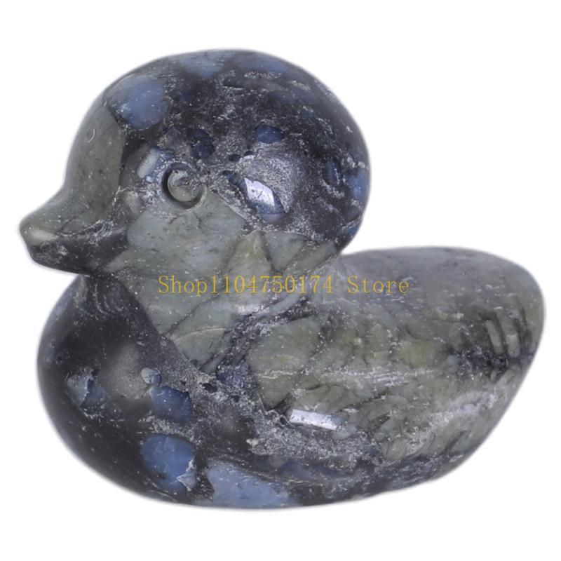 Aventurine Ducks Statues, Miniature Crystal Sculptures for Home Decoration and Duck Collectors top sale
