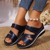 Women Wedge Slippers Soft Bottom Beach Shoes for Women Summer Slip On Sandals Platform Outdoor Fashion Slippers Slides Woman