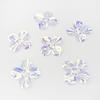 Four-petal Flower Sequin Shell Center Beads for Stage Decoration and Clothing Accessories