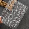 Halloween Gold Foil Nail Art Stickers 3D Vintage Spider Web Decals Self-Adhesive Decorations Party