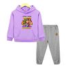 Italian Brainrot Autumn Anime hoodie Fleece Sweatshirt Jacket 2pcs pullover+Pants boys girls Hooded Sets kids boutique clothes