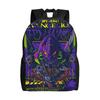 Custom E-Evangelions Backpack for Women Men Waterproof School College Mecha Style Cartoon Comic Bag Print Bookbag