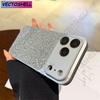 Camera Window Glitter Case For iPhone 17 16 15 14 Plus 13 12 11 Pro Max Hard PC Shockproof Back Cover