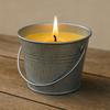Outdoor Repellent Pack 4 Citronella Candles with Metal Bucket – 12h Duration