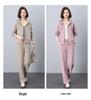 Women's Casual Two-Piece Suit: Autumn/Spring Slimming Sweatshirt Set - Young Mom Fashion 2025