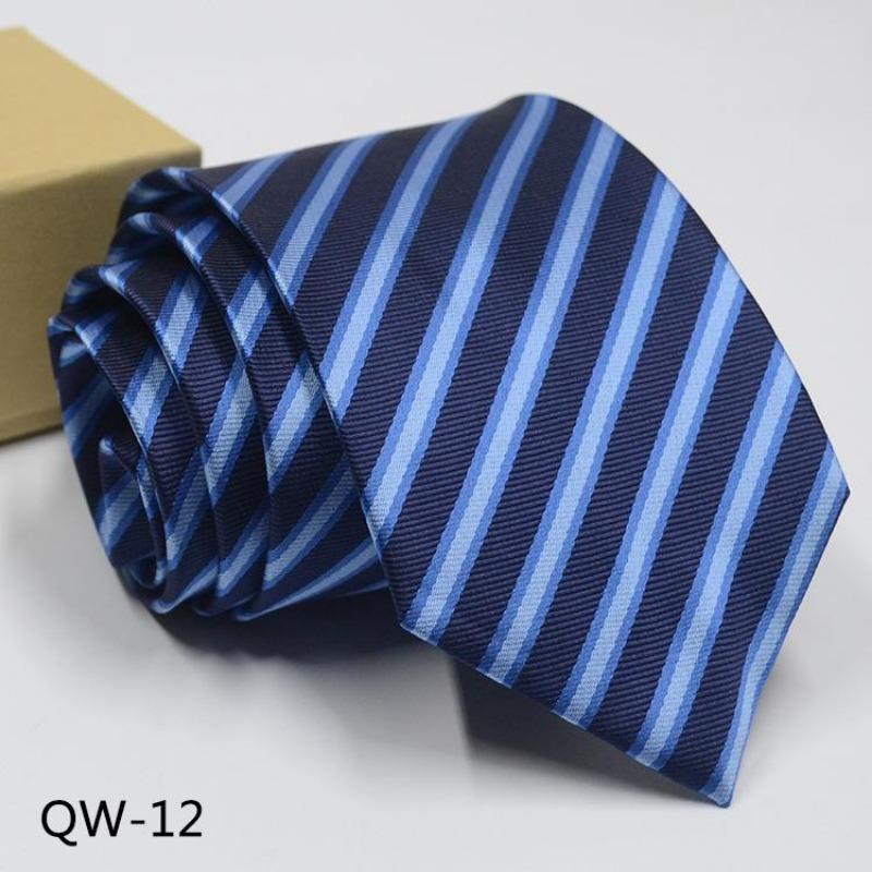 Men'S Dress Business Casual Professional Groom Wedding Best Man Striped Jacquard Fine Gentleman Men'S Premium Tie