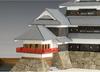 Woody JOE Matsumoto Castle Wooden Model Assembly Kit 1/250