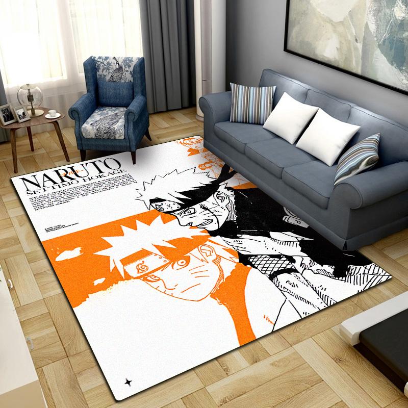 Anime-Naruto  Area Carpet for Living Room Bedroom Home Decor Cool Movie Mat Floor Mat -LXR43