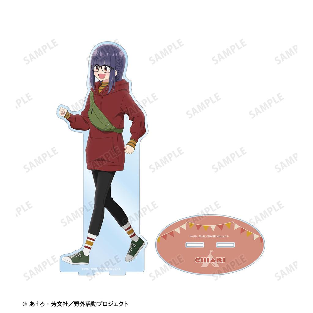 SEASON3 Original Illustration of Chiaki Ogaki Ayumi Extra Large Acrylic Stand Yurucamp Ver.