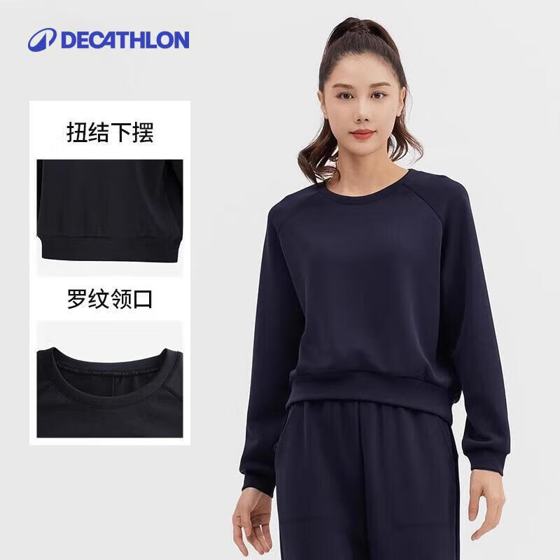 Decathlon Women s Soft Casual Twist Long Sleeve Top M